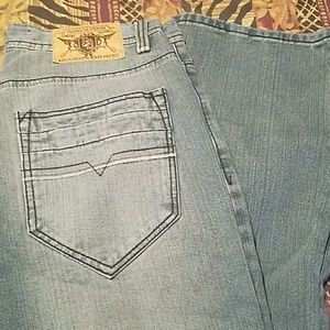 Men's blue jeans
